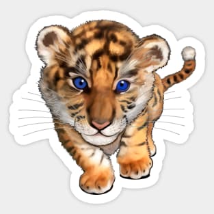 Little tiger /The Year of the tiger 2022 / No text Sticker